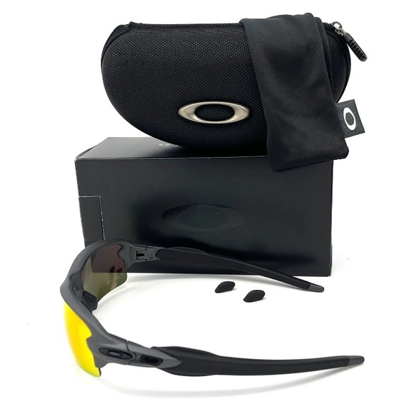 OAKLEY FLAK 2.0 (A) OO9271-43 Steel / Prizm Ruby 61mm Sunglasses - Picture 4 of 5